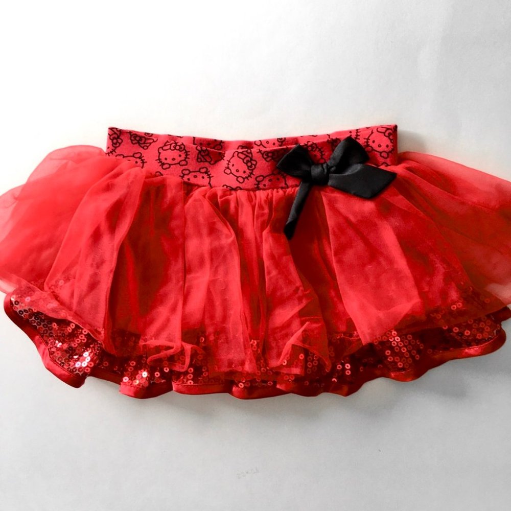 SALE! - Hello Kitty Holiday Tutu Skirt w/ Shorts